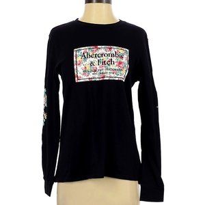 Abercrombie & Fitch Black Long Sleeve (XS)